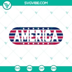 4th Of July, SVG Files, America Distressed Star And Stripes SVG Download, 13