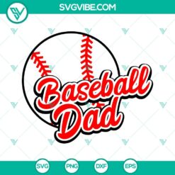 Baseball, Fathers Day, Sports, SVG Files, Baseball Dad SVG Download, Game Day 13