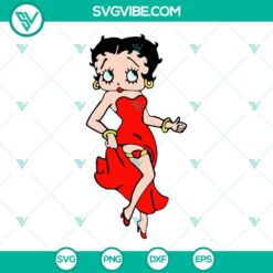 Cartoons, SVG Files, Betty Boop SVG Images Bundle, Betty Boop SVG Images, 5