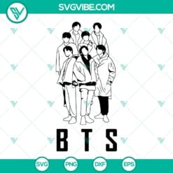 Musics, SVG Files, BTS SVG Download, Kpop Star SVG File, Jung Kook SVG Image, 11