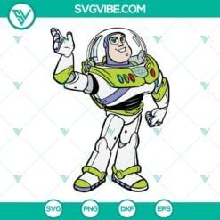 Disney, SVG Files, Buzz Lightyear SVG Download DXF EPS PNG Cricut Cutting File 16