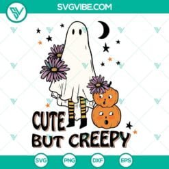 Halloween, SVG Files, Cute But Creepy SVG Files, Cute Ghosts Halloween SVG 13