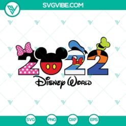 Disney, SVG Files, Disney World 2022 SVG Files, Walt Disney World SVG Files, 7