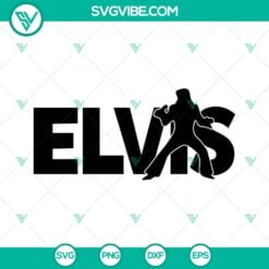 Musics, SVG Files, Elvis Presley SVG Files Bundle, King Of Rock And Roll SVG 16