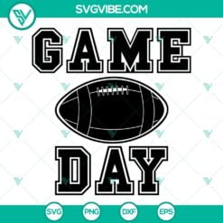 Football, Sports, SVG Files, Football Game Day SVG Files, Football SVG File, 15