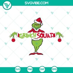 Christmas, SVG Files, Grinch Squad SVG Files, Merry Christmas SVG File, Grinch 6