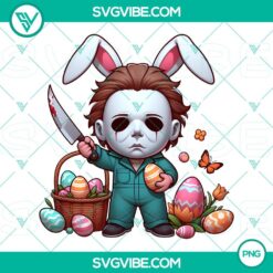 PNG Files, Horror Michael Myers Easter Bunny PNG Images, Horror Movie Killer 3