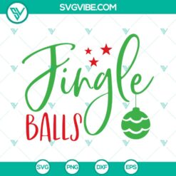 Christmas, SVG Files, Jingle Balls Tinsel Tits SVG Files, Christmas Shirt SVG 4