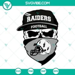 Football, Sports, SVG Files, Las Vegas Raiders Skull SVG Images, Raiders 12