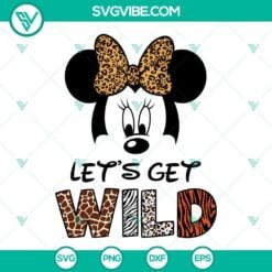 Disney, SVG Files, Let’s Get Wild SVG Images Bundle, Disney Animal Safari 6