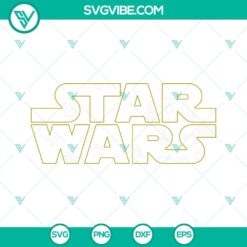 Movies, SVG Files, Star Wars Logo SVG Images, May The 4th SVG Download, Jedi 3