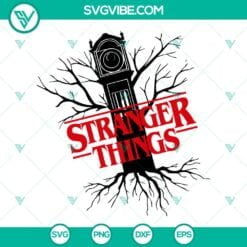 Movies, SVG Files, Stranger Things Vecna Clock SVG File PNG DXF EPS Cricut 12