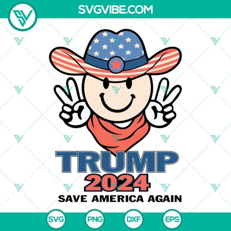 Trump 2024 Save America Again SVG Download, Trump 2024 SVG Images
