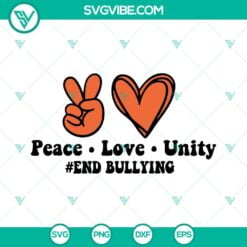 SVG Files, Unity Day, Unity Day SVG Files Bundle, Peace Love Unity SVG Download 1