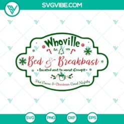 Christmas, SVG Files, Whoville University SVG Files Bundle, Grinch Whoville 13